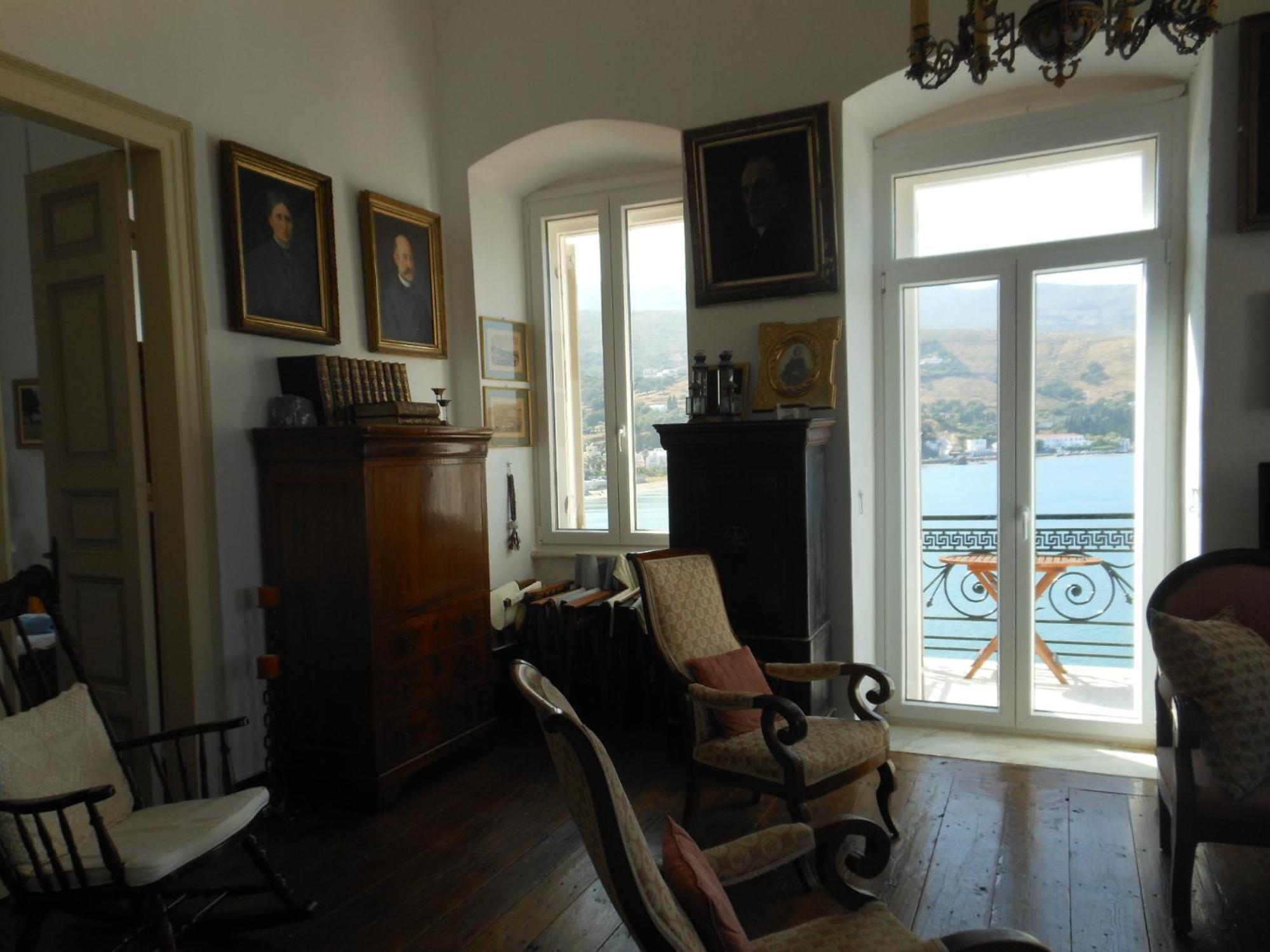 Apartmán Mansion At Chora In Andros Exteriér fotografie